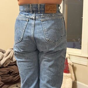 Lee Women's Light Blue Straight Leg Jeans